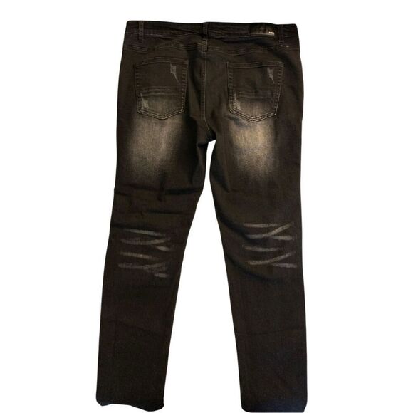 AMIRI distressed jeans black men's size 38 - Picture 2 of 10